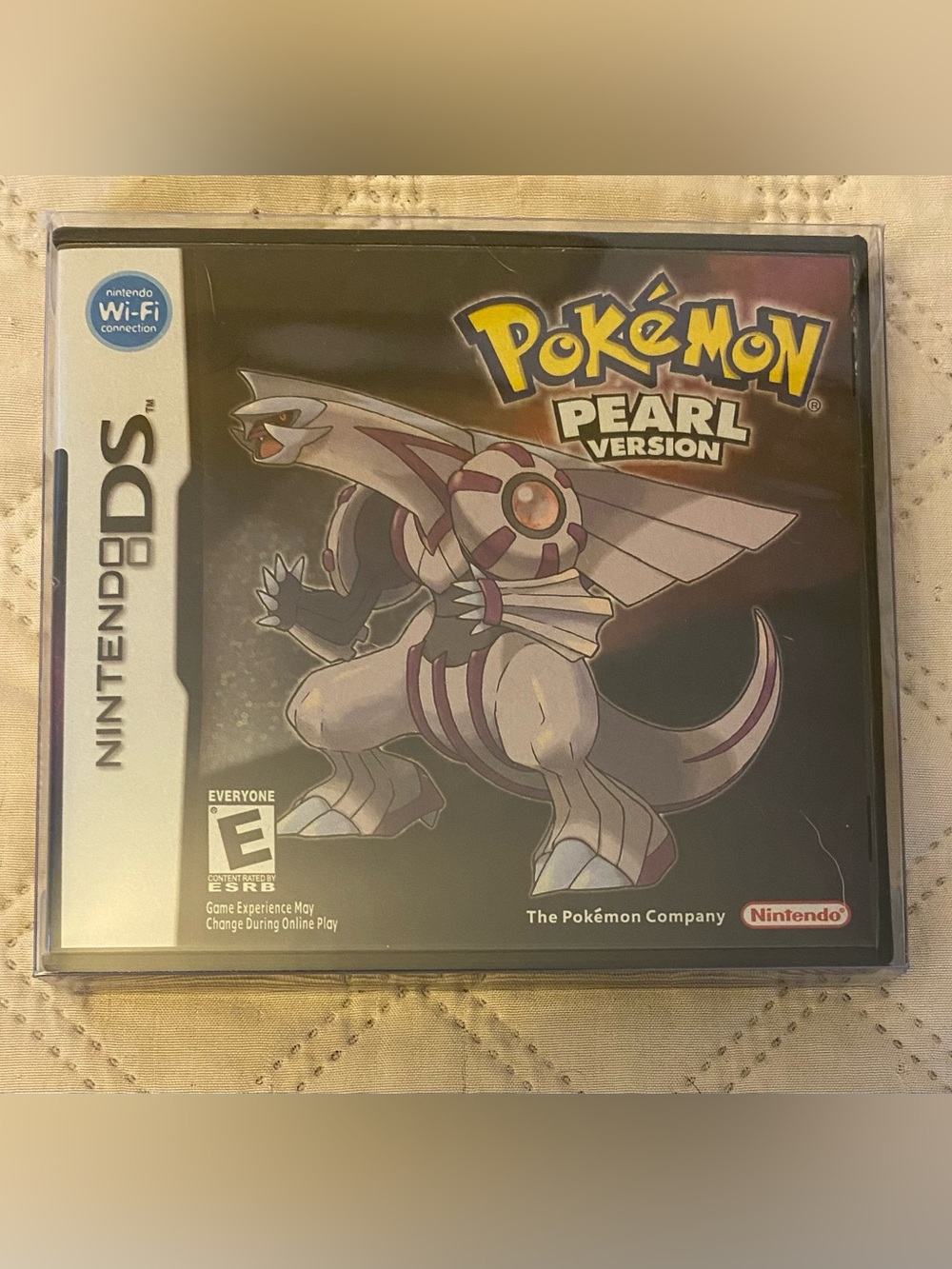 Nintendo Pokémon Pearl Version (Black, Silver & Purple) - Nintendo DS Cover Art